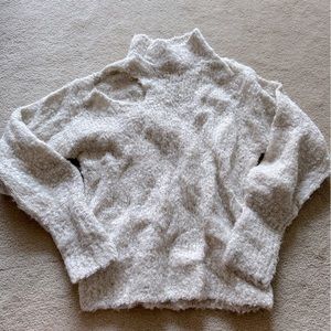 *NEW* NWT Express Cold Shoulder Turtleneck Sweater - Cream XXS